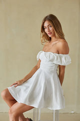 Ava Fit and Flare Mini Dress